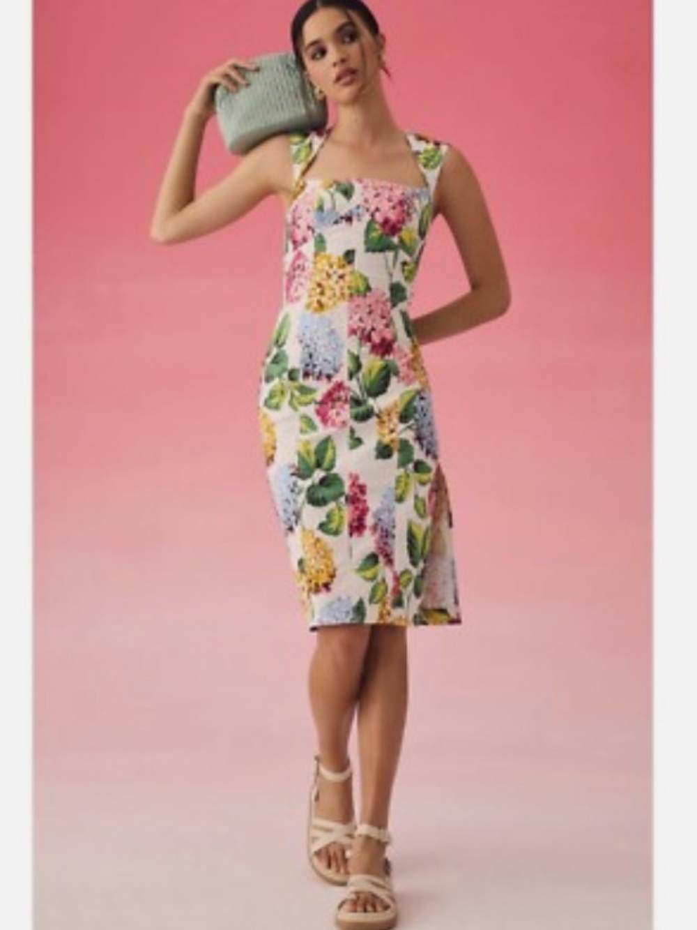 Anthropologie Floral dress